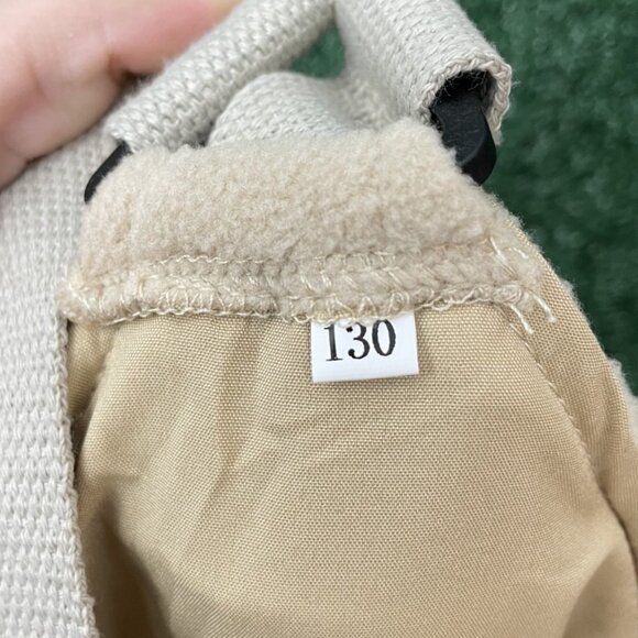 NWT CharmWM Overall Kids Size 130 (8) Pockets Cargo Soft Beige Adjustable - Picture 13 of 14